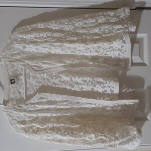 Anne klein open cardigan